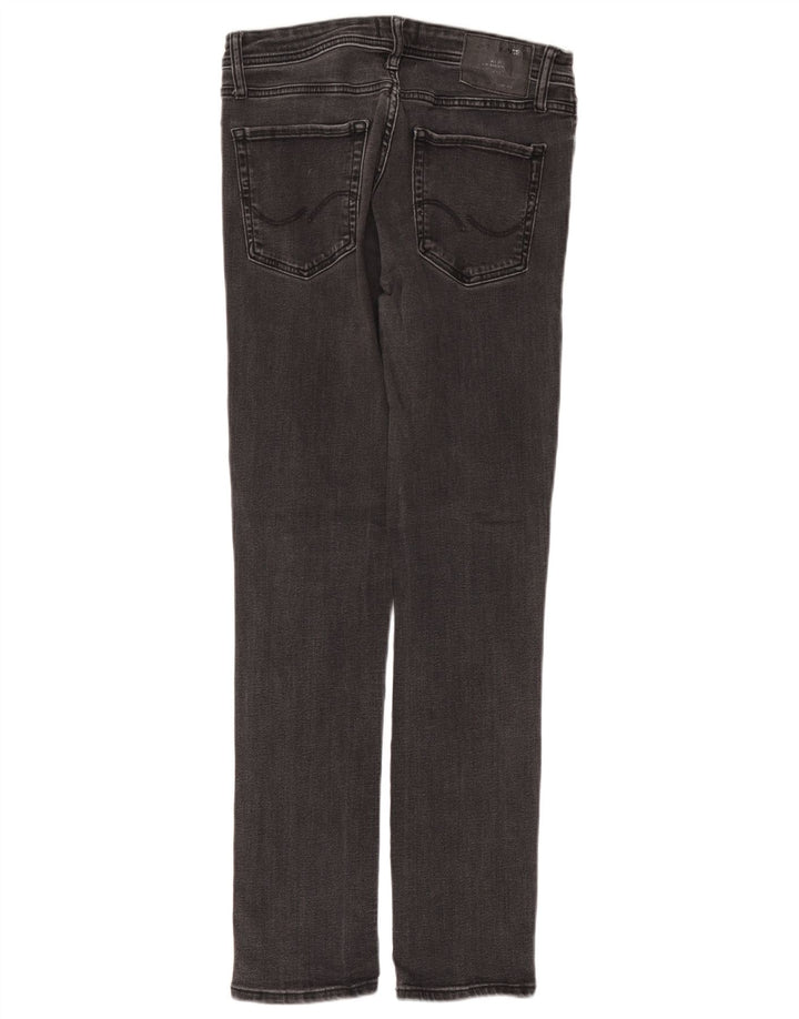 Jack & Jones Masculino GLENN Slim Jeans W32 L32 Cinza Algodão