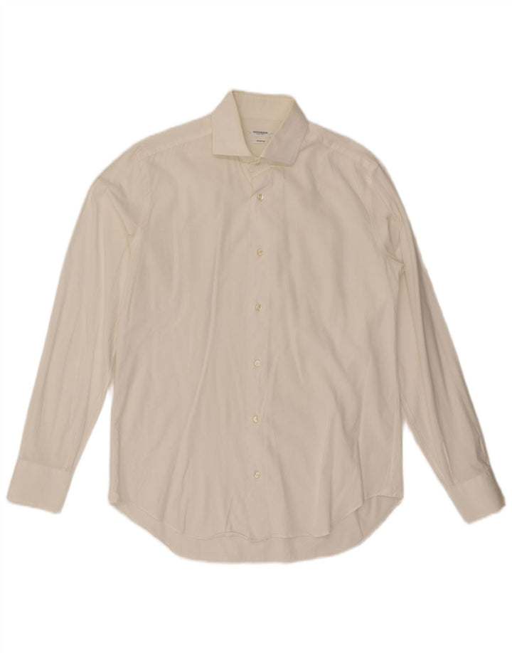 Camisa masculina GUTTERIDGE tamanho 41 16 grande branco