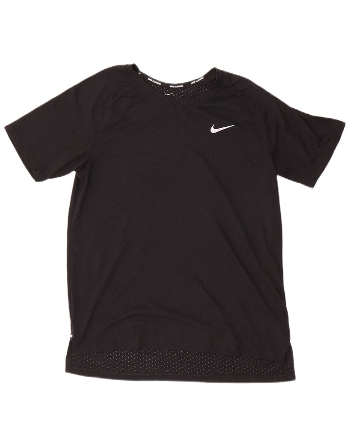 Camiseta Nike Masculina Dri Fit Top Médio Poliéster Preto