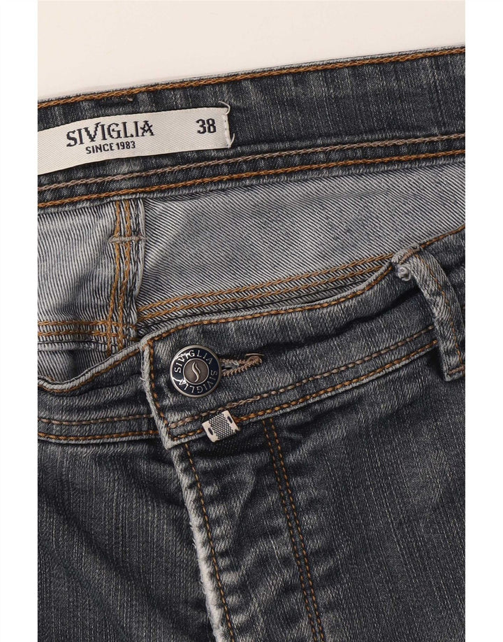 SIVIGLIA Mens Jeans Slim W38 L36 Azul