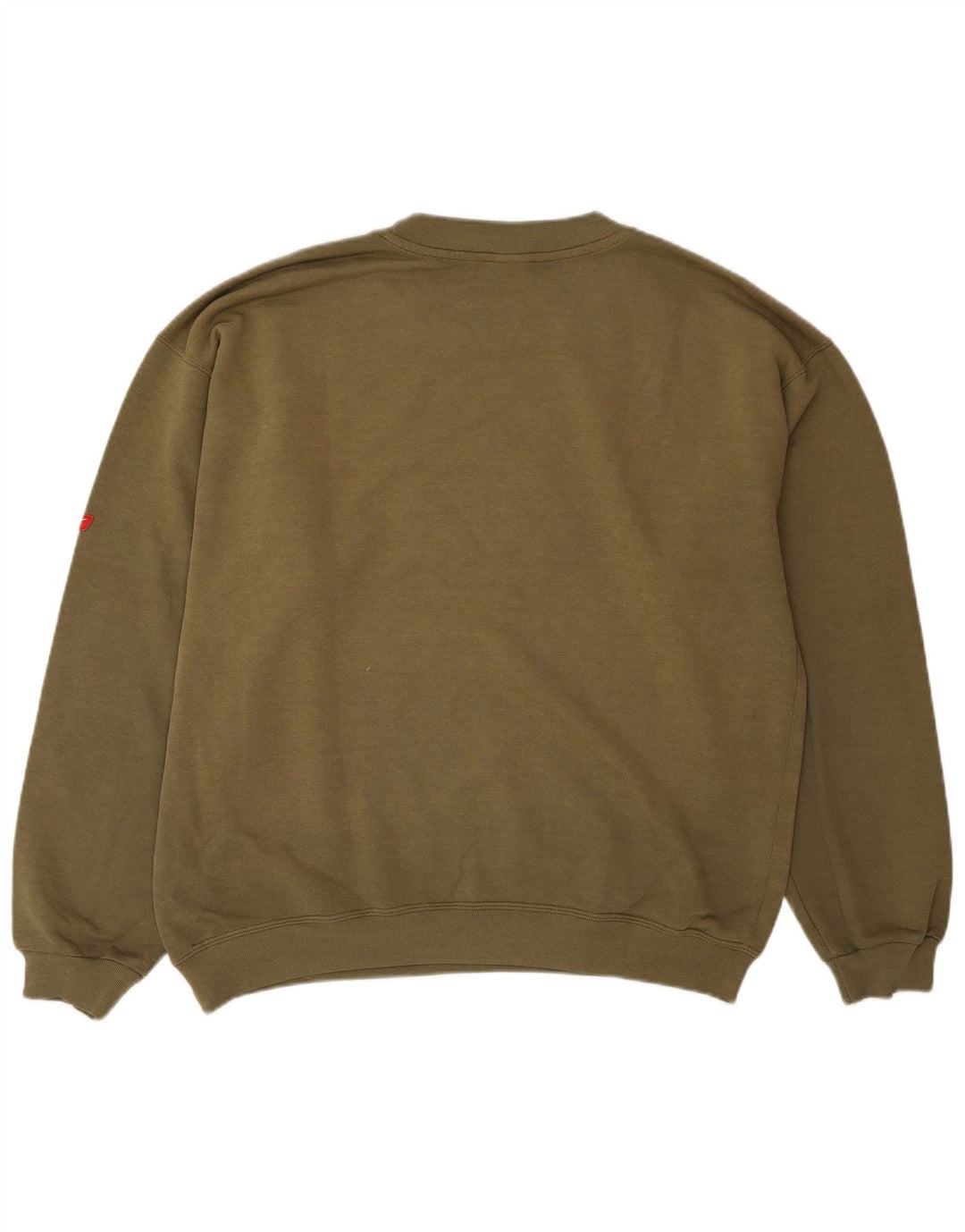 Nike masculino gráfico moletom jumper reino unido 42/44 grande cáqui