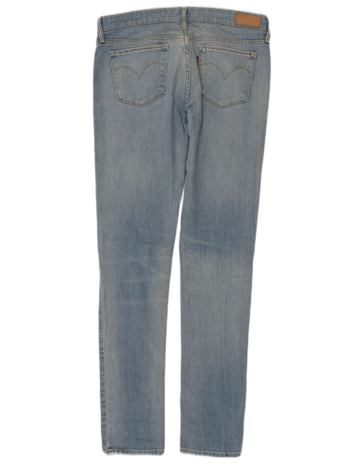 Calça jeans skinny feminina Levi's Slight Curve W29 L34 azul algodão
