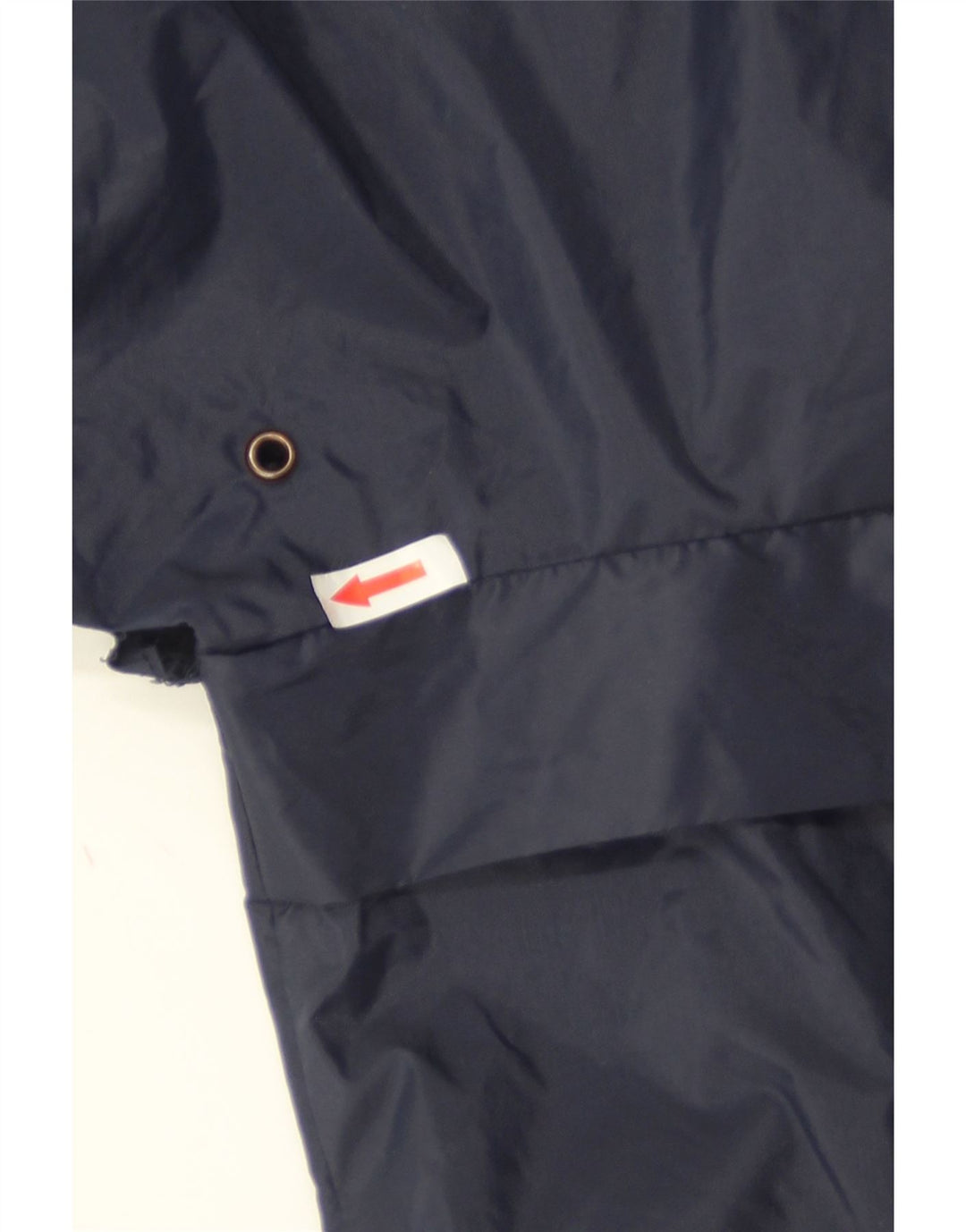 Jaqueta de chuva masculina K-Way UK 40 grande poliéster azul marinho