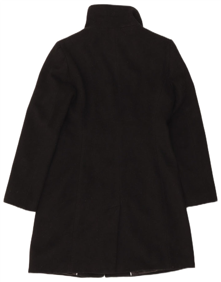 Sobretudo feminino Calvin Klein US 4 pequeno lã preta