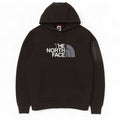 Suéter com capuz gráfico masculino The North Face médio preto