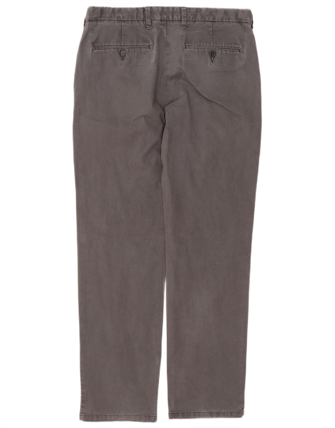 Calça Chino Masculina Marks & Spencer Regular Fit W34 L30 Algodão Cinza