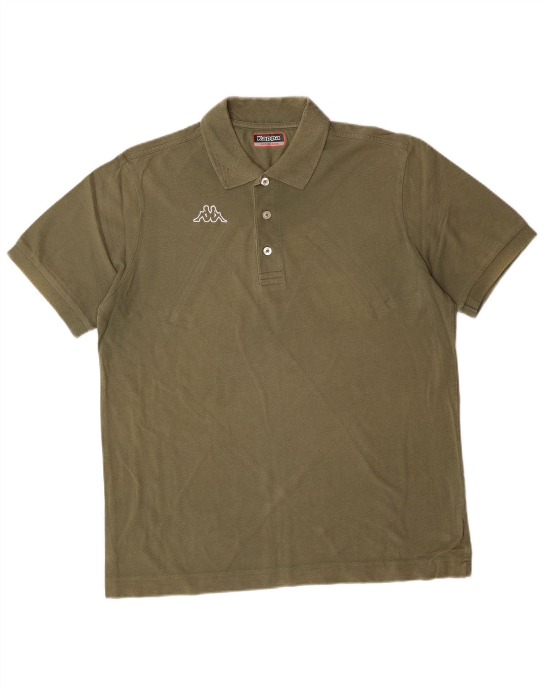 Camisa polo masculina Kappa verde médio