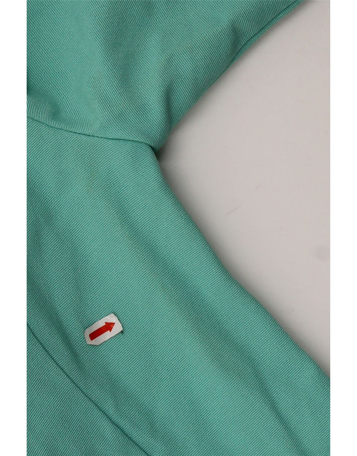 Jaqueta blazer feminina VINTAGE com 5 botões UE 38 média turquesa viscose