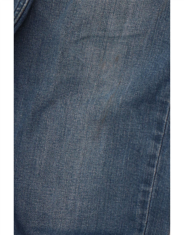 LEVI'S Masculino 516 Straight Jeans W33 L34 Azul Algodão
