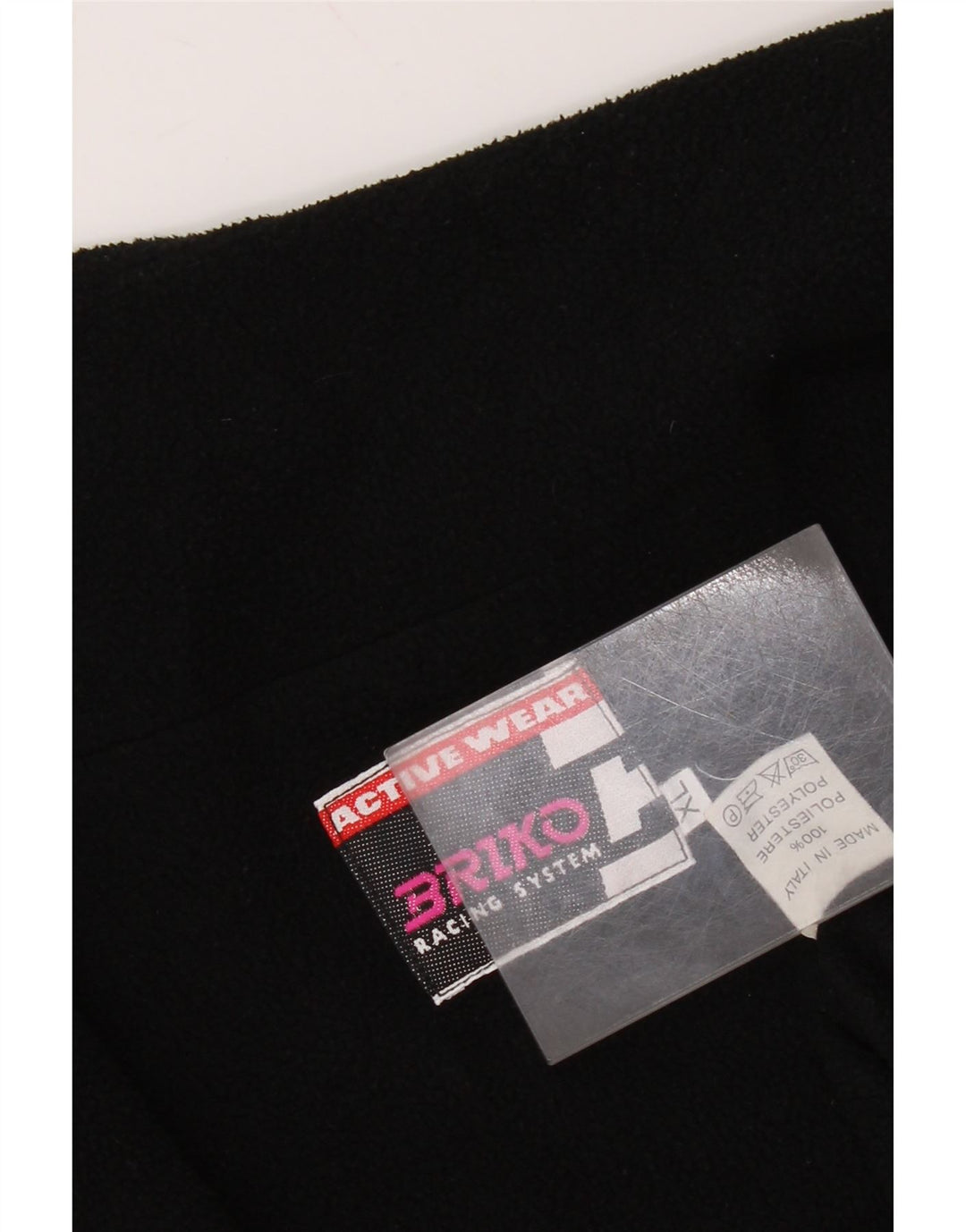 Jaqueta masculina sem mangas BRIKO XL em poliéster colorblock vermelho