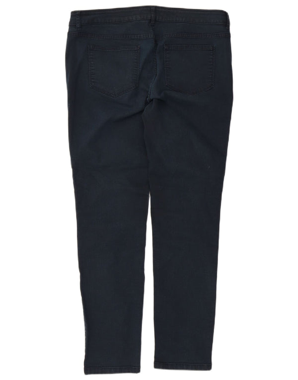 Calça jeans feminina Fat Face Jegging skinny UK 14 grande W34 L27 azul marinho