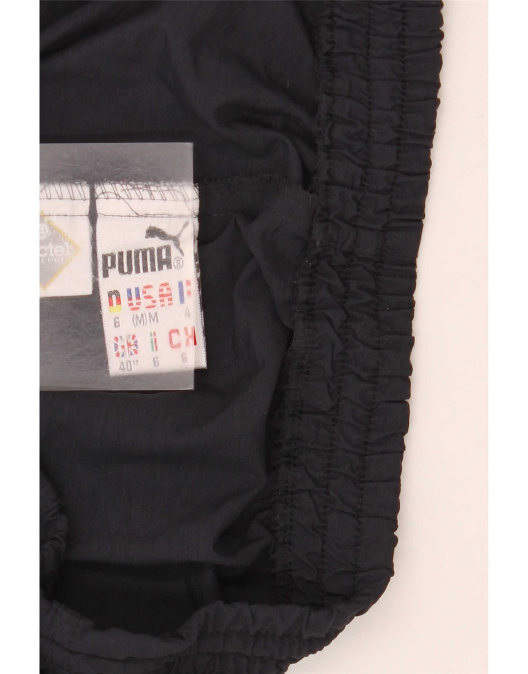 Calça de treino masculina Puma Joggers médio preto poliamida