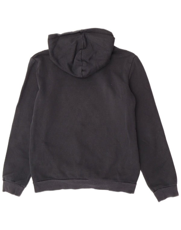 Jumper com capuz gráfico Puma Boys 13-14 anos preto algodão esportivo