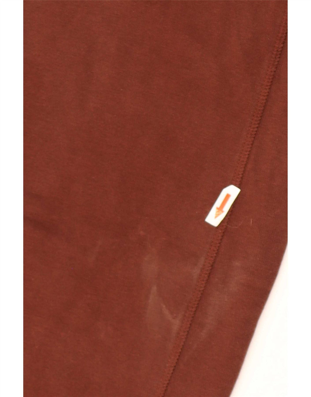 Calça de treino feminina Zara UK 10 pequeno algodão marrom