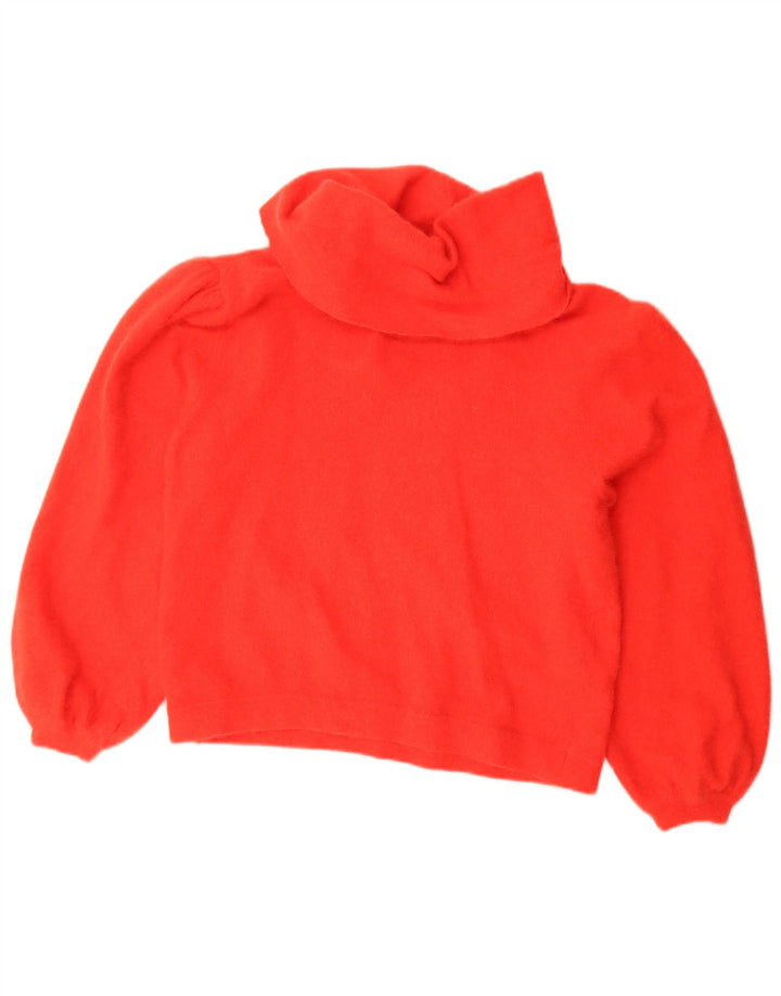 Suéter feminino vintage com gola redonda IT 48 XL vermelho