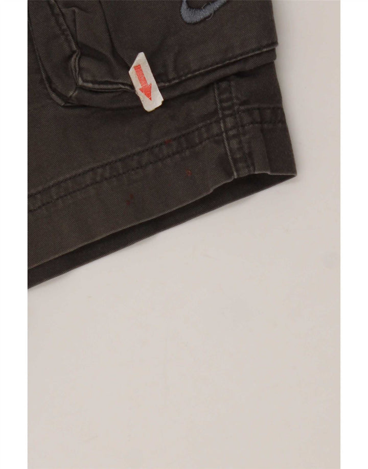 Shorts cargo masculino Nike W34 grande algodão cinza