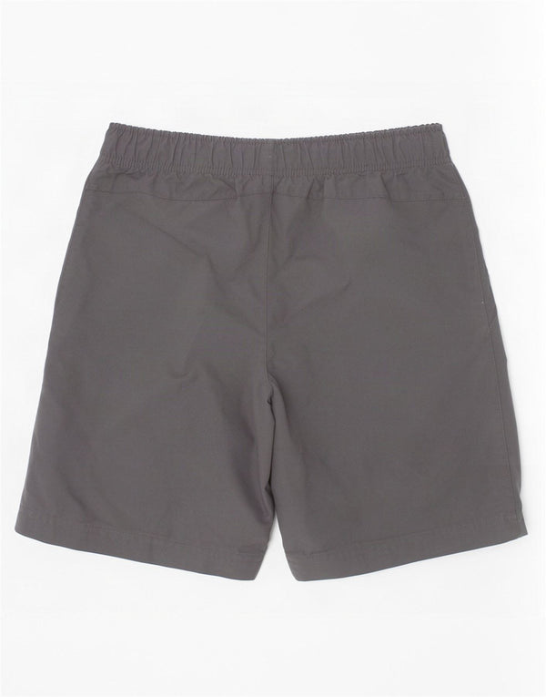 Shorts esportivos Nike Boys 12-13 anos grande cinza colorblock poliéster