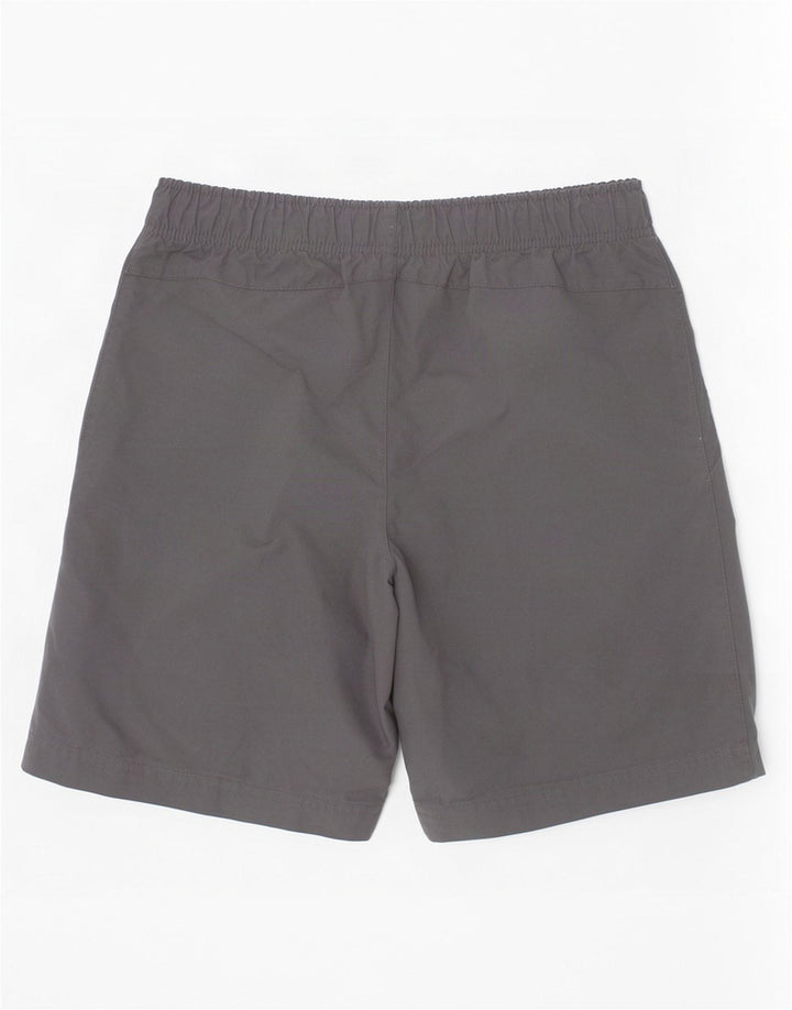 Shorts esportivos Nike Boys 12-13 anos grande cinza colorblock poliéster