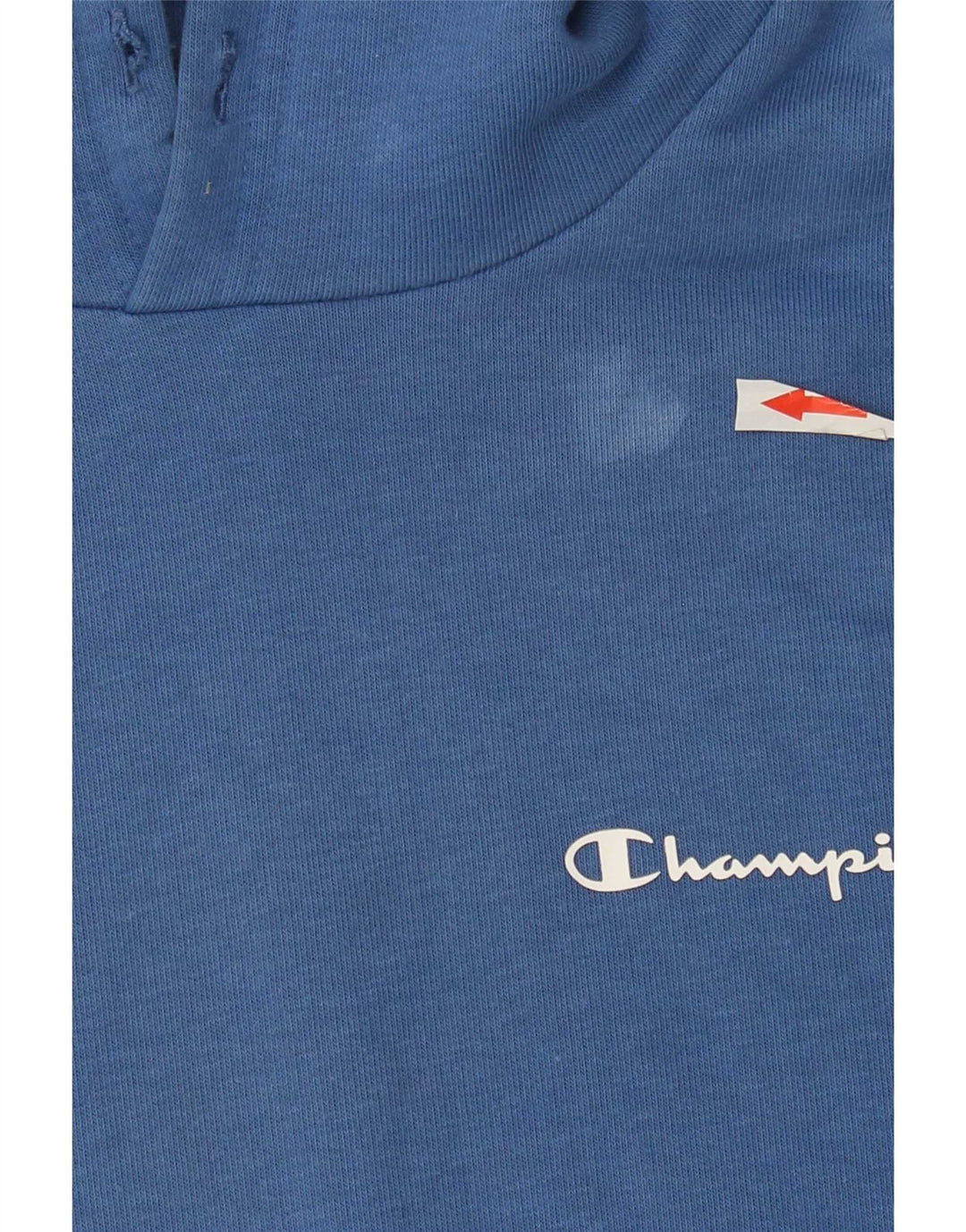 Champion moletom com capuz masculino médio algodão azul
