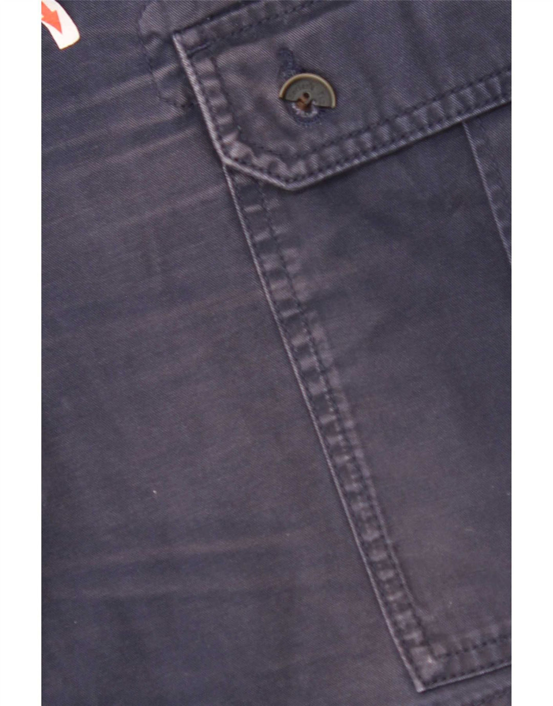 Shorts cargo masculino Timberland W42 2XL algodão azul marinho