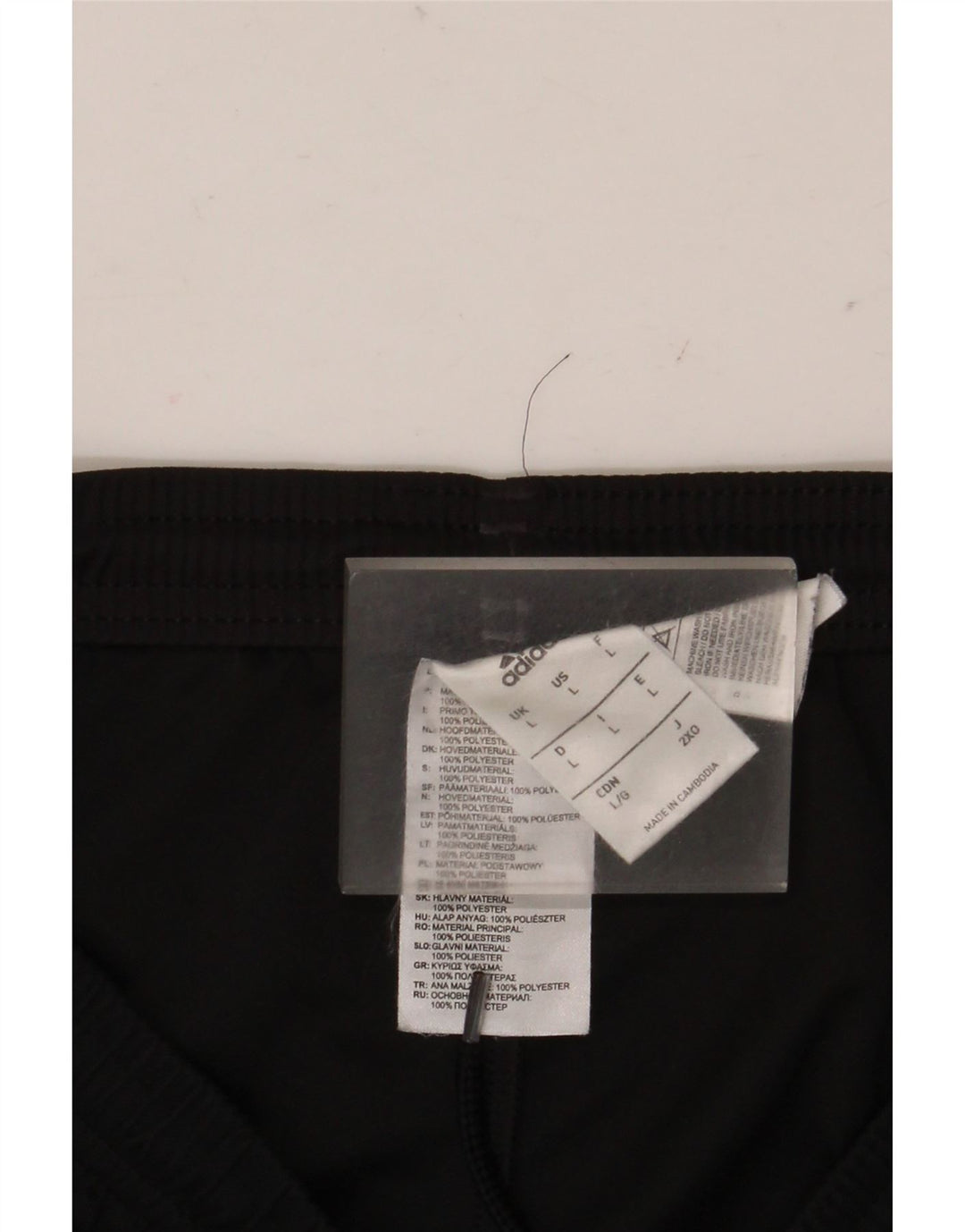 Adidas Mens Climalite Sport Shorts Grande Poliéster Preto