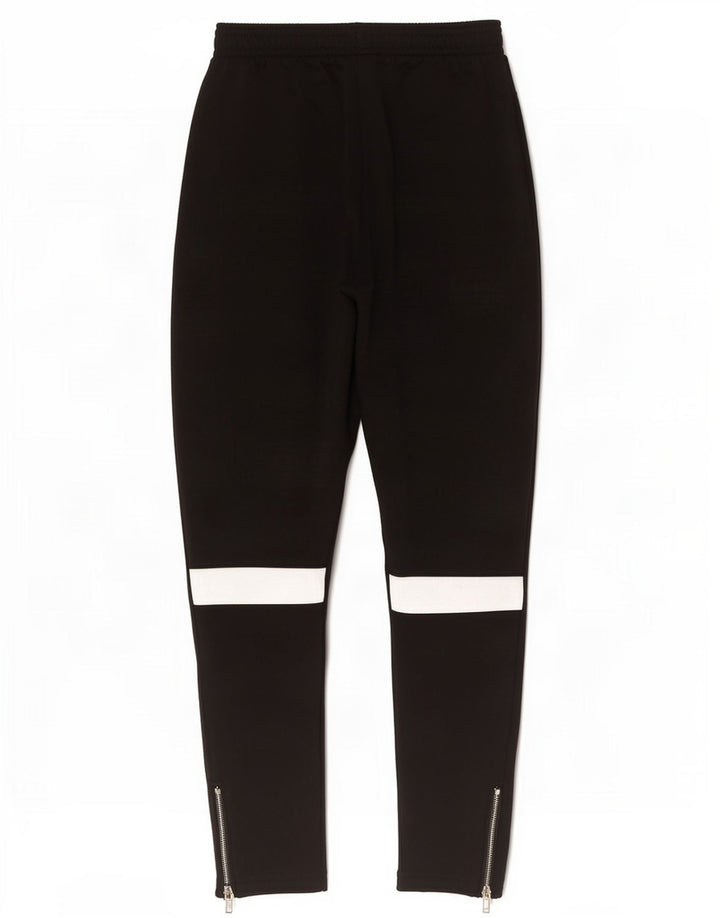 Calça de treino Nike Boys 8-9 anos pequena preta colorblock poliéster