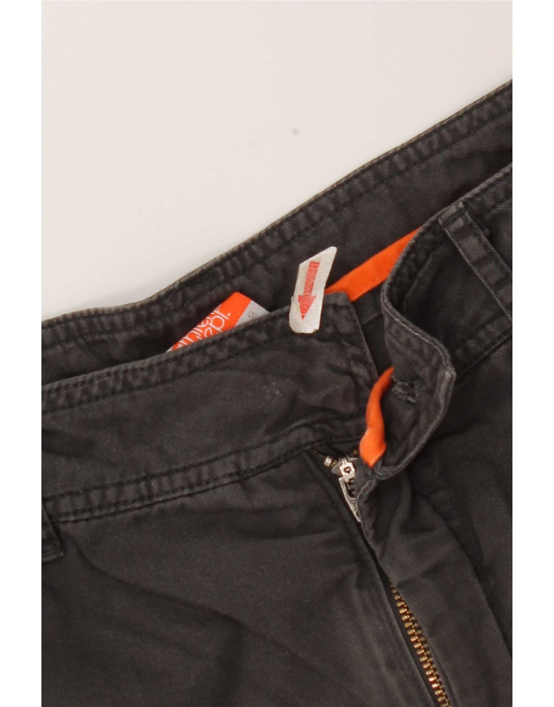 Shorts cargo masculino Nike W34 grande algodão cinza