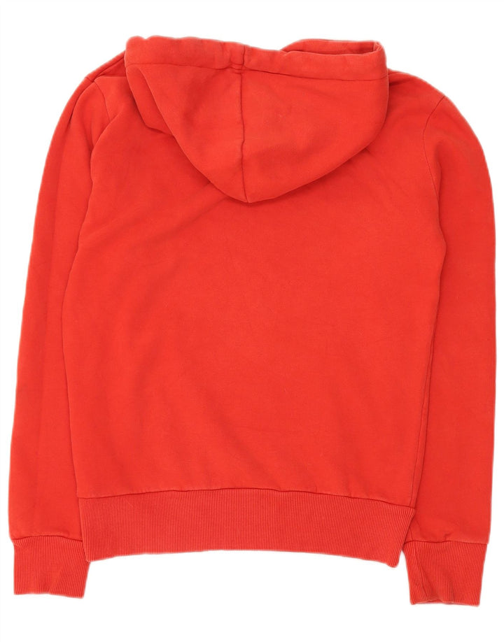 SUPERDRY moletom com capuz masculino gráfico XS algodão vermelho