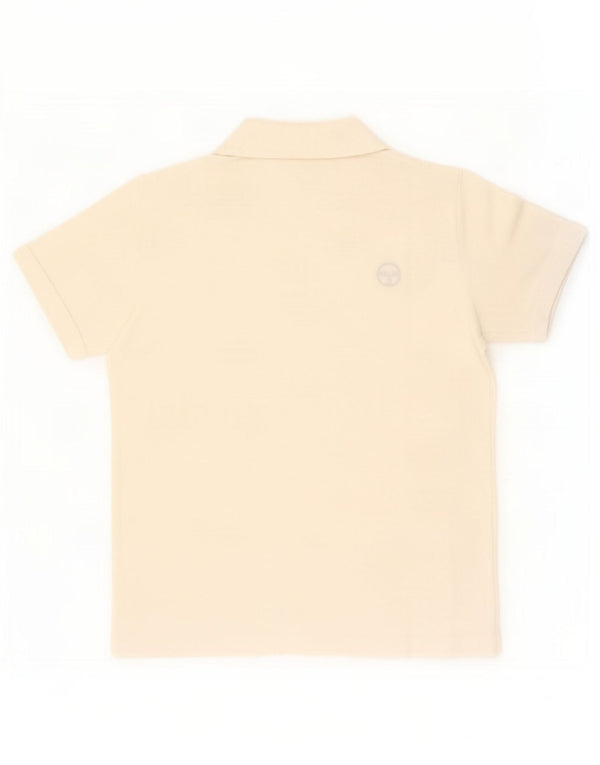 Sergio Tacchini Camisa polo masculina média off white
