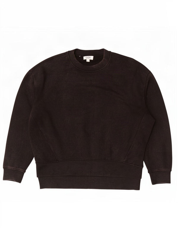 Cos Mens Loose Fit Moletom Jumper XS Preto