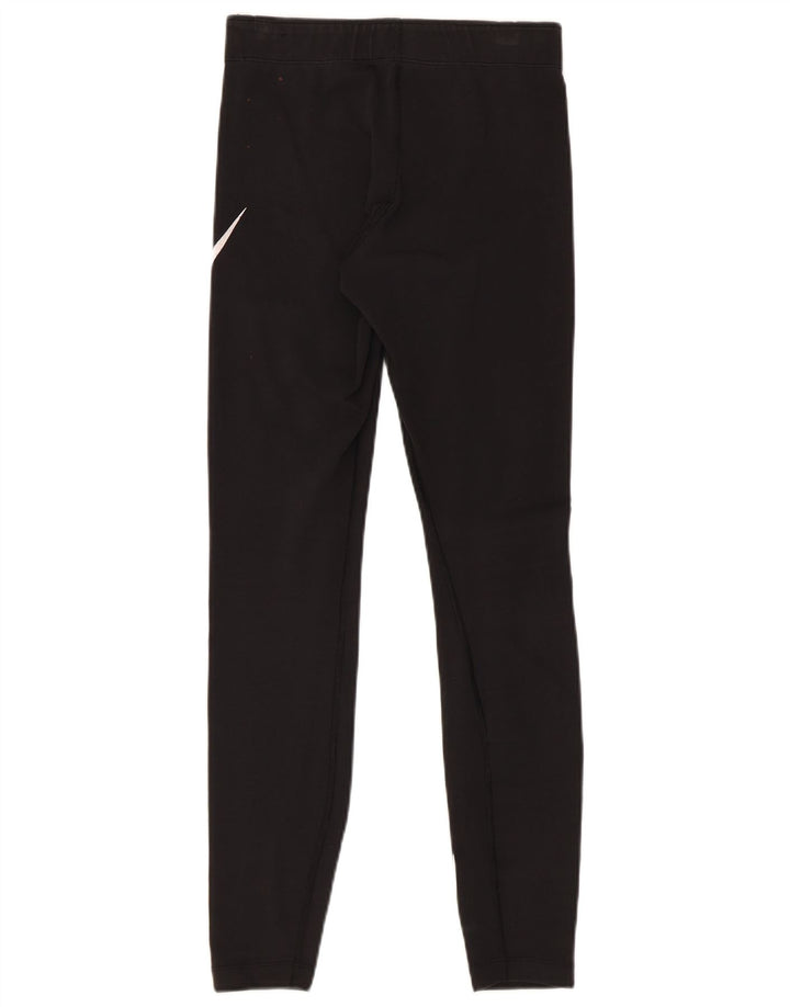 Leggings Nike Femininas Graphic UK 8 Pequenas Algodão Preto