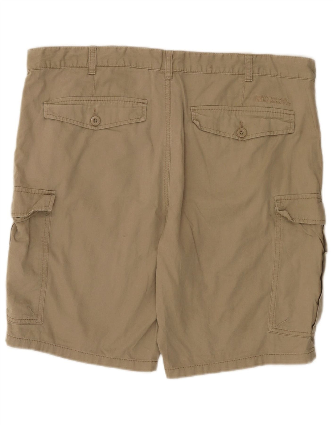 Shorts cargo masculino Mountain Warehouse W40 XL algodão cáqui