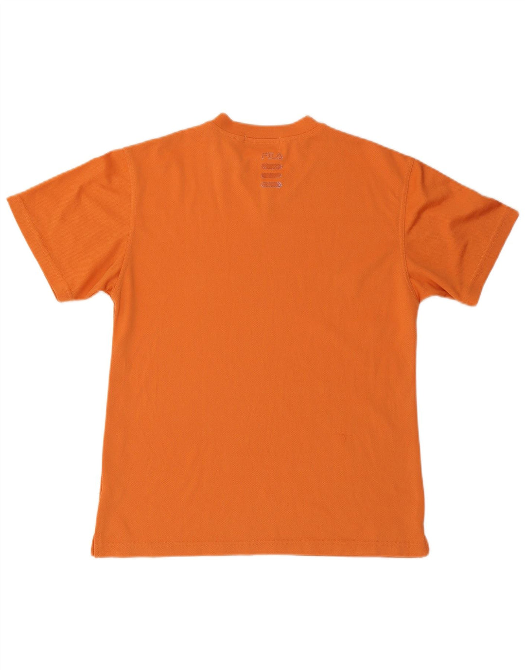 Camiseta feminina FILA UK 16 grande poliéster laranja