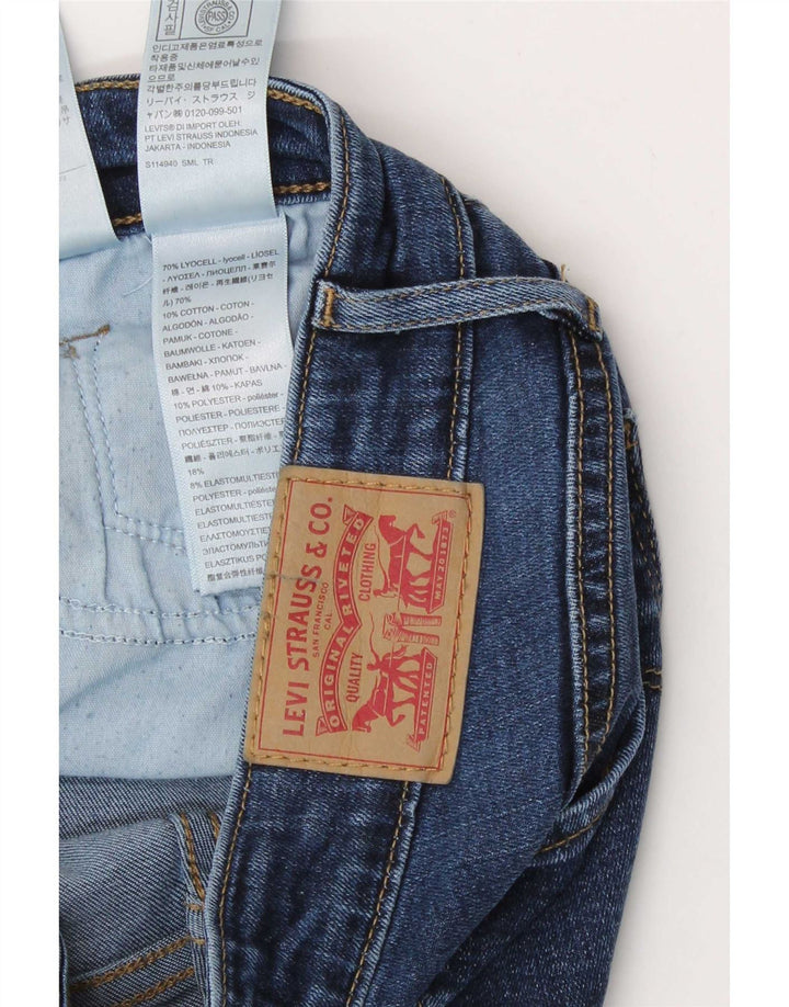 Jeans Levi's 712 Slim Feminino W29 L30 Azul Lyocell