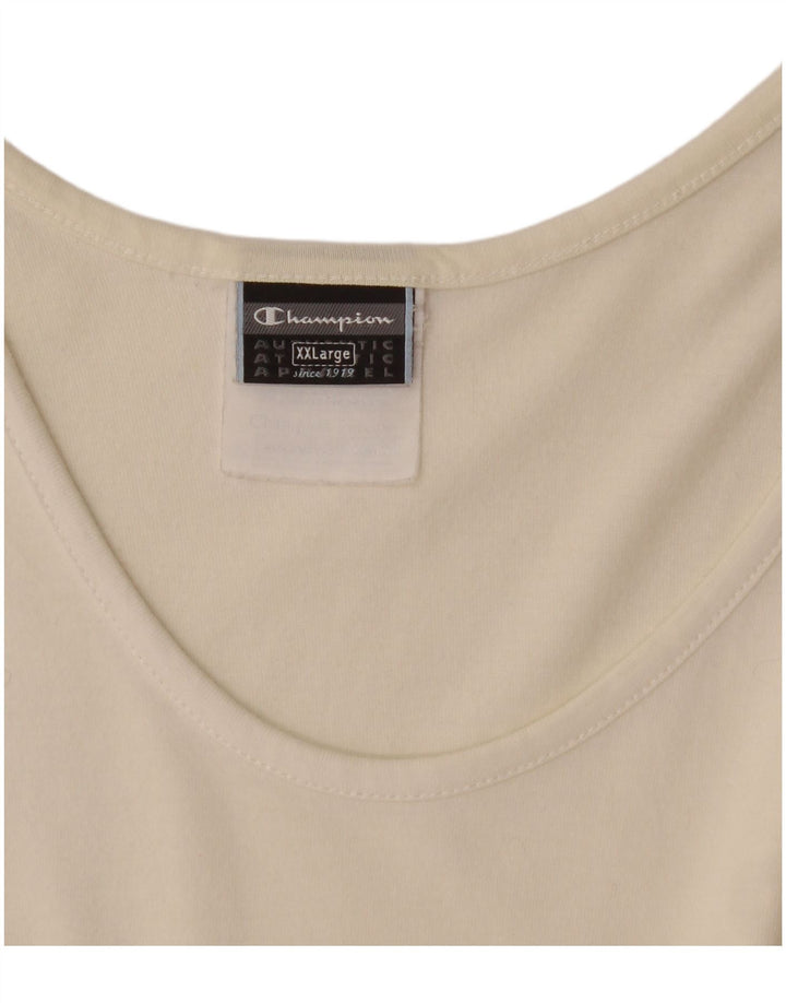 Colete masculino Champion Top 2XL branco