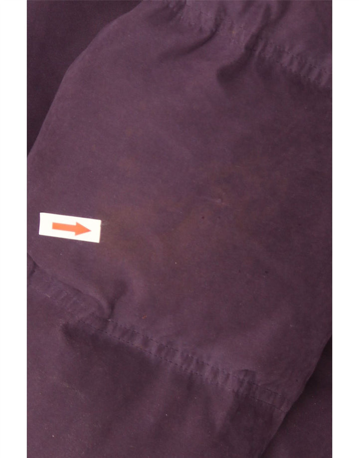 Casaco acolchoado feminino Musto UK 14 poliéster roxo médio