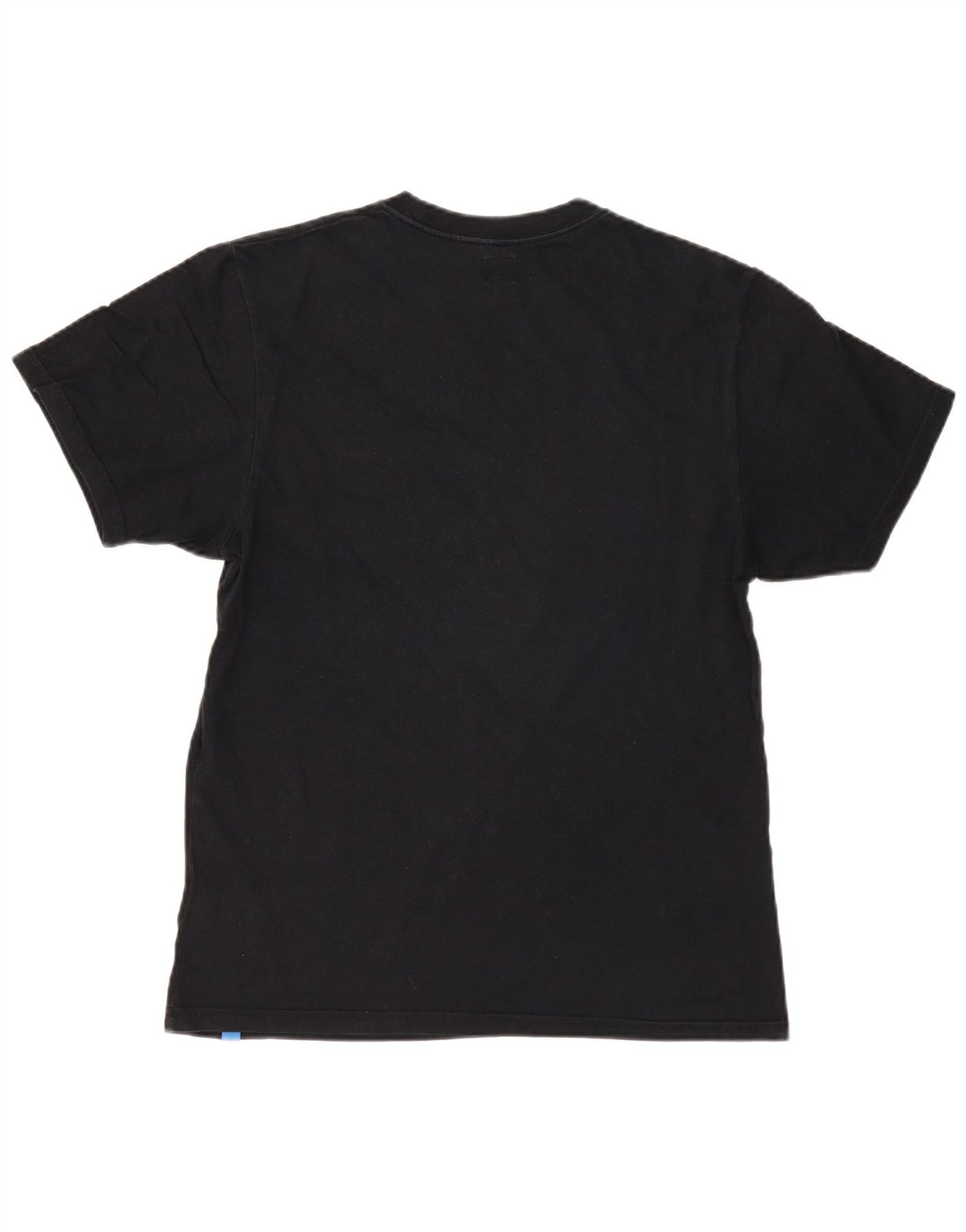 Adidas Mens Graphic T-Shirt Top Médio Algodão Preto