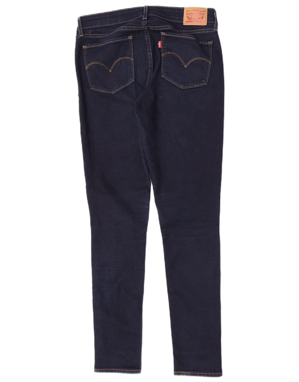 Calça jeans feminina Levi's 711 skinny W29 L30 azul marinho algodão