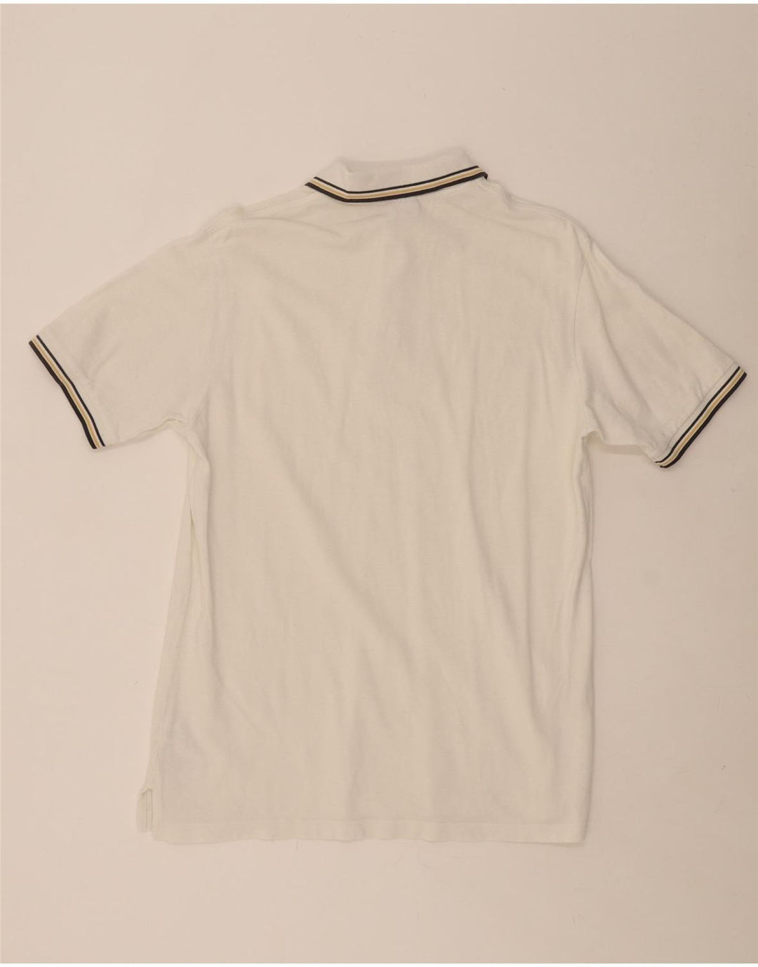 GEOX Mens Polo Shirt XL White Cotton Vintage Geox and Second-Hand Geox from Messina Hembry 