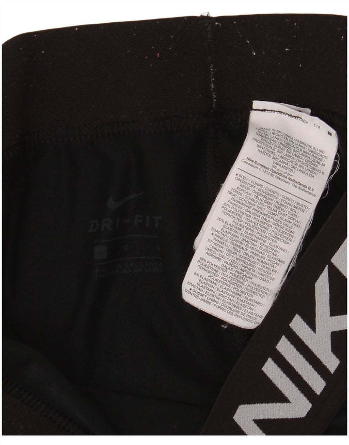 Leggings Nike Dri Fit Graphic UK 14 Grande Poliéster Preto