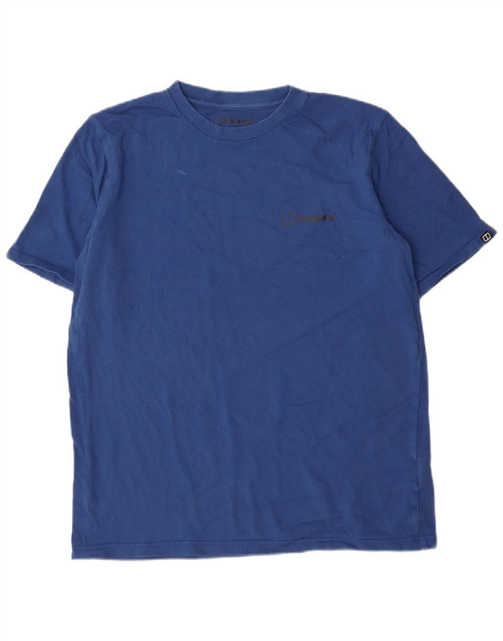 Camiseta masculina Berghaus grande algodão azul