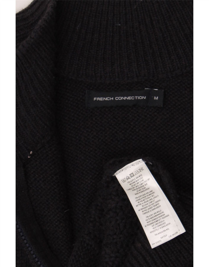 Suéter Cardigan Masculino French Connection Médio Azul Marinho Acrílico
