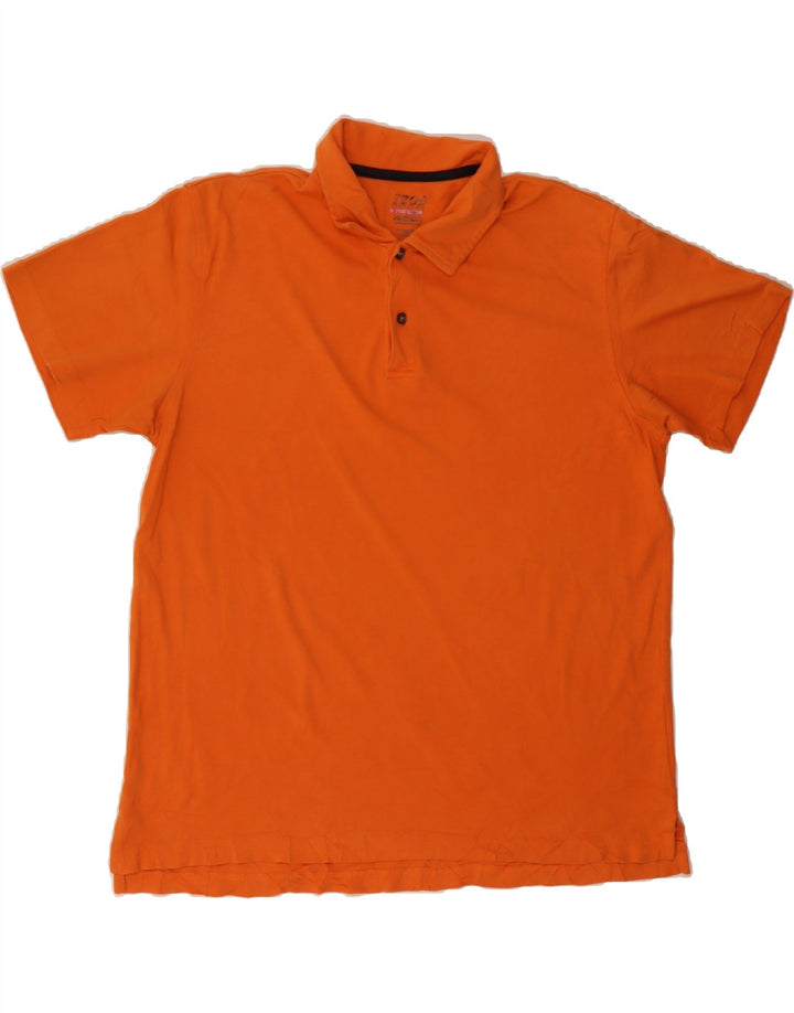 IZOD Mens Polo Shirt XL Orange Cotton Vintage Izod and Second-Hand Izod from Messina Hembry 