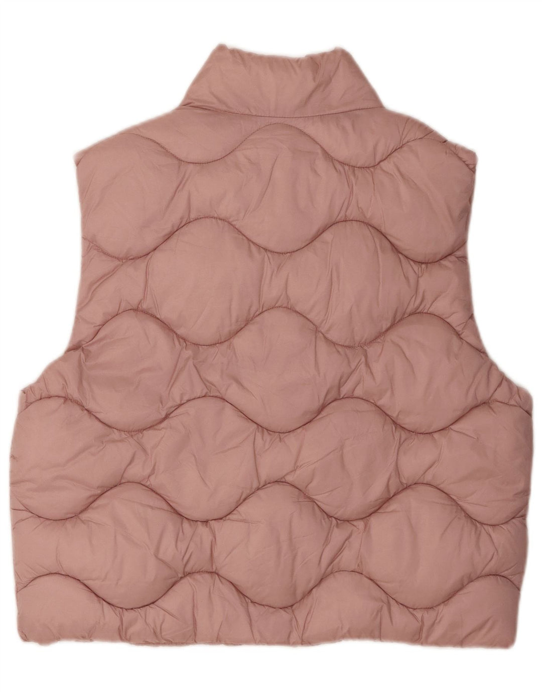 Zara Colete acolchoado para meninas 13-14 anos rosa poliamida