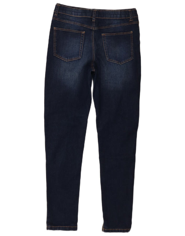 Jeans skinny para meninos Marks & Spencer 12-13 anos W28 L28 algodão azul