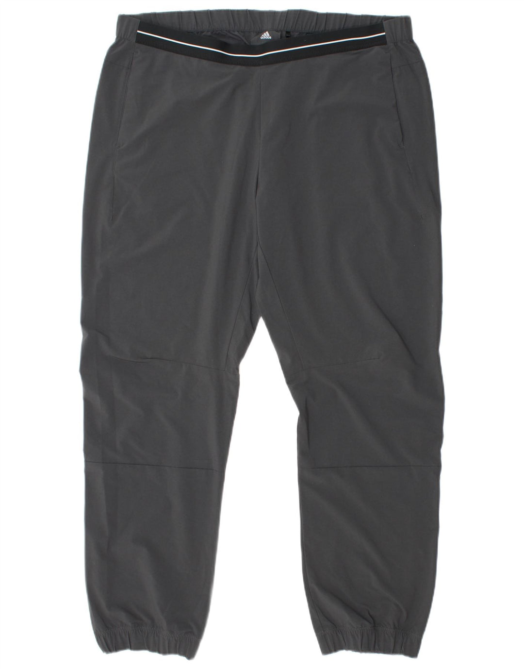 ADIDAS Calças de treino femininas Joggers UK 20 2XL Cinza