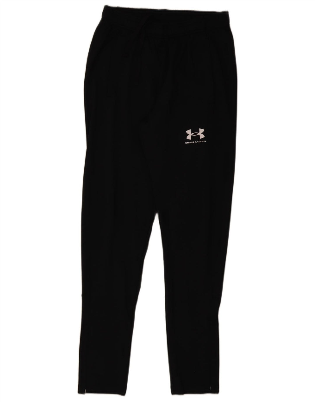 Calça de treino masculina Under Armour pequena poliéster preta