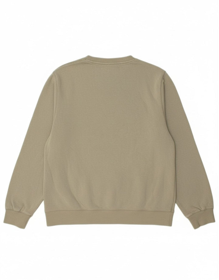 CHAMPION Masculino moletom gráfico Jumper XL algodão verde