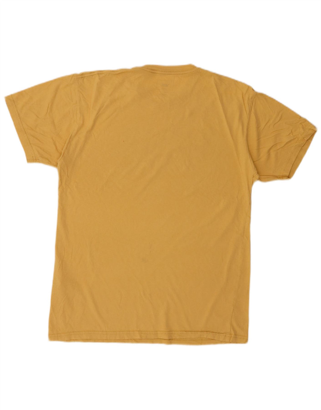 Camiseta masculina VANS Classic Fit Graphic Top Médio Algodão Amarelo