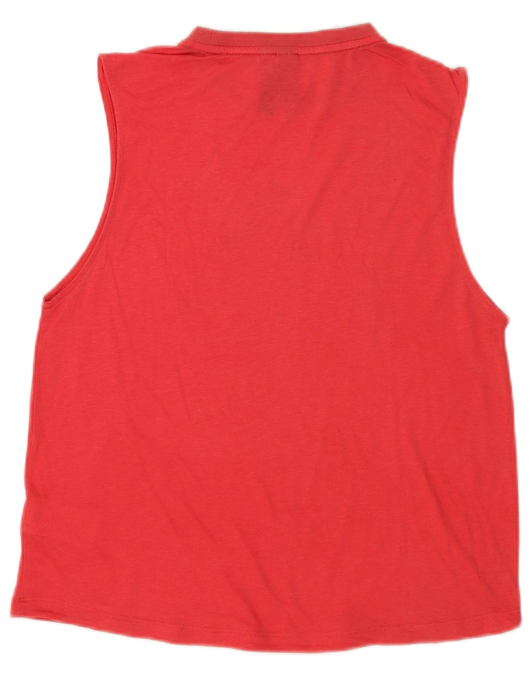 Adidas Womens Graphic Vest Top UK 8/10 Pequeno Poliéster Vermelho